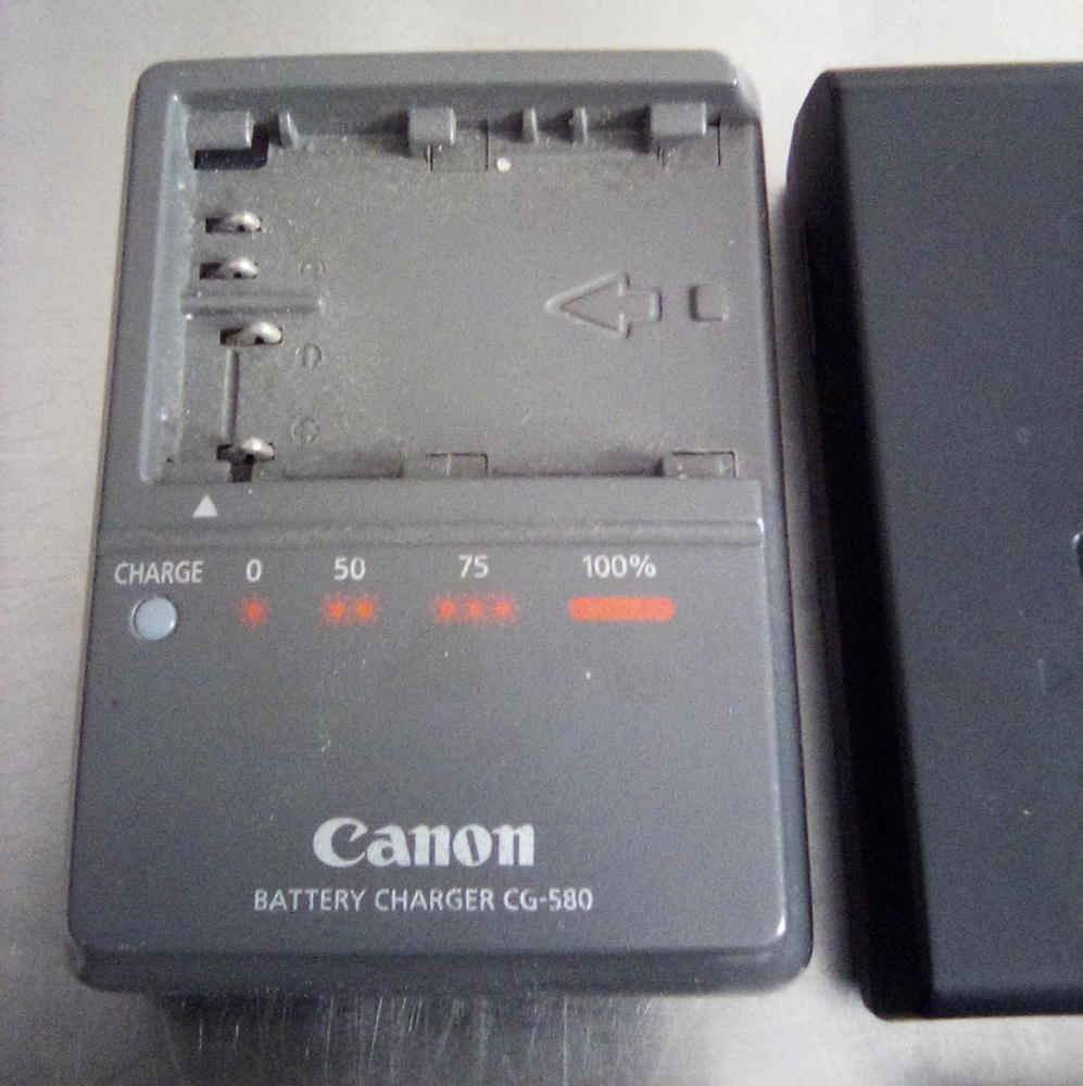 Canon Gray Battery Charger CG-580